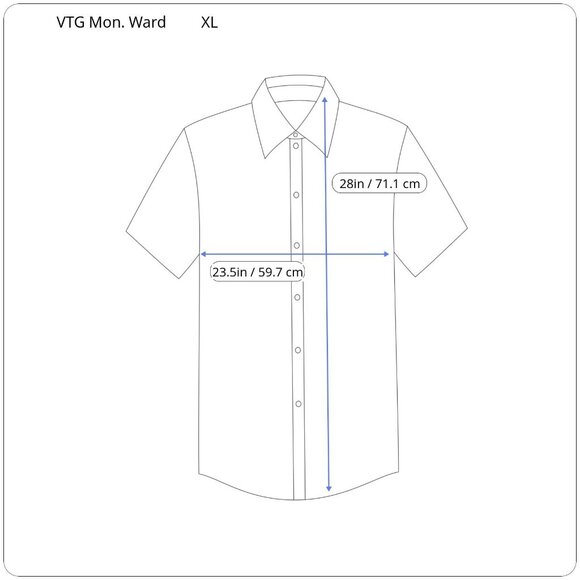 Vintage 90's Montgomery Ward XL Tapa Cloth Brown Tiki Hawaiian Tribal Shirt - Picture 3 of 9